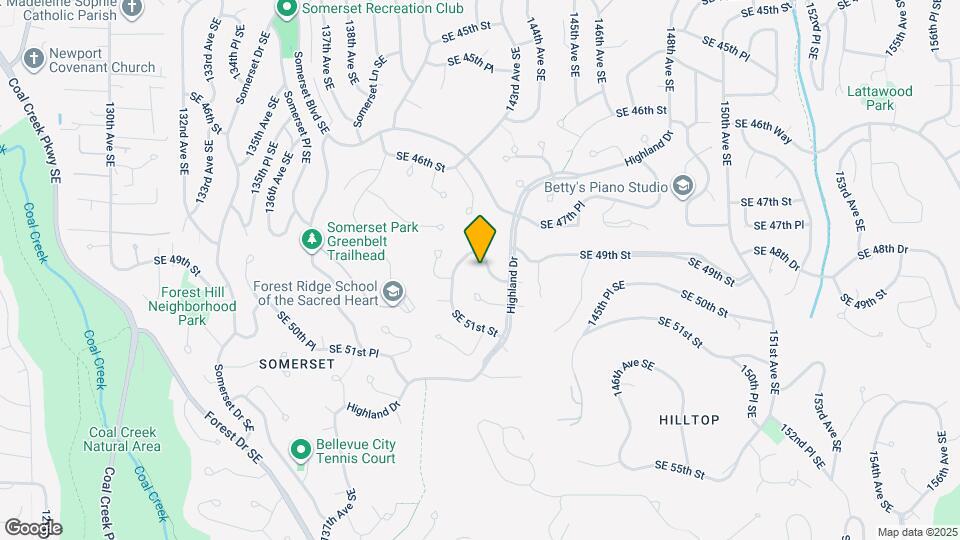 14131 SE 49th Pl Map and Location Details