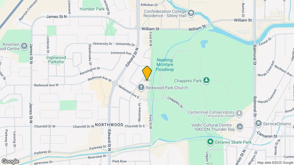 525 Ford St N Map and Location Details