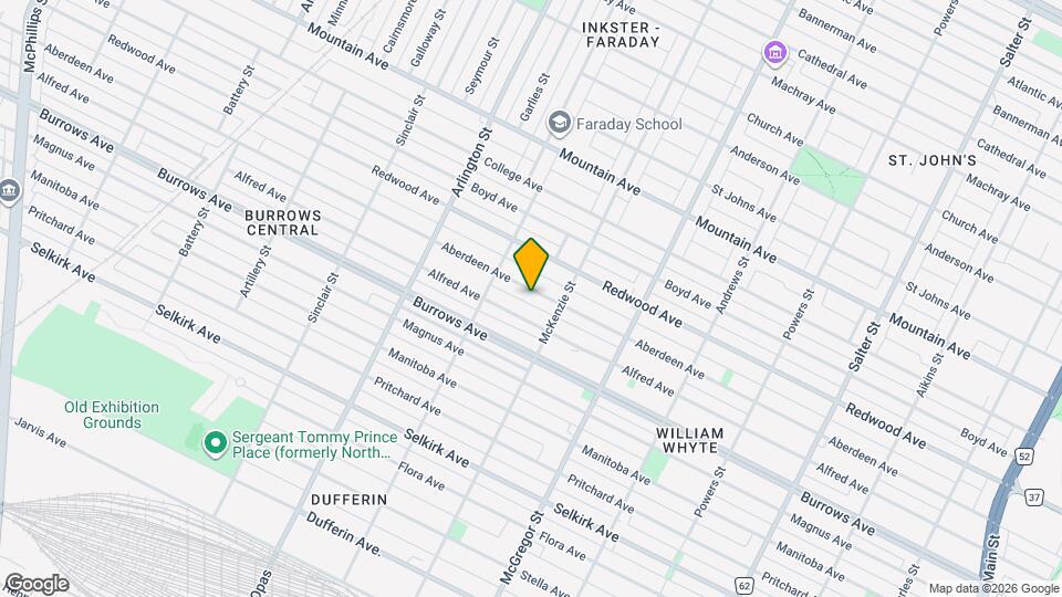 680 Aberdeen Ave Map and Location Details