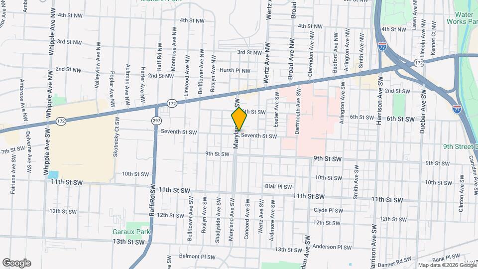 648 Maryland Ave SW Map and Location Details