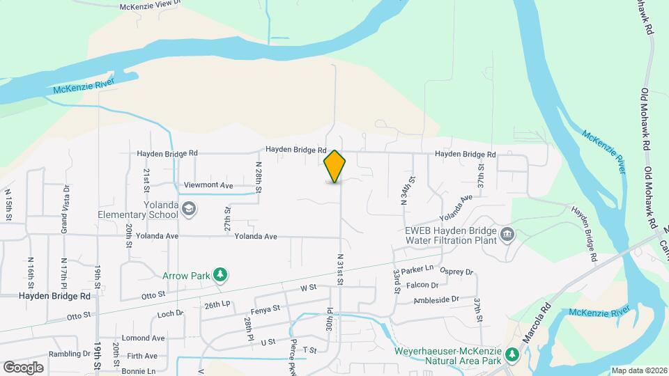 2650 N 31st St Map and Location Details