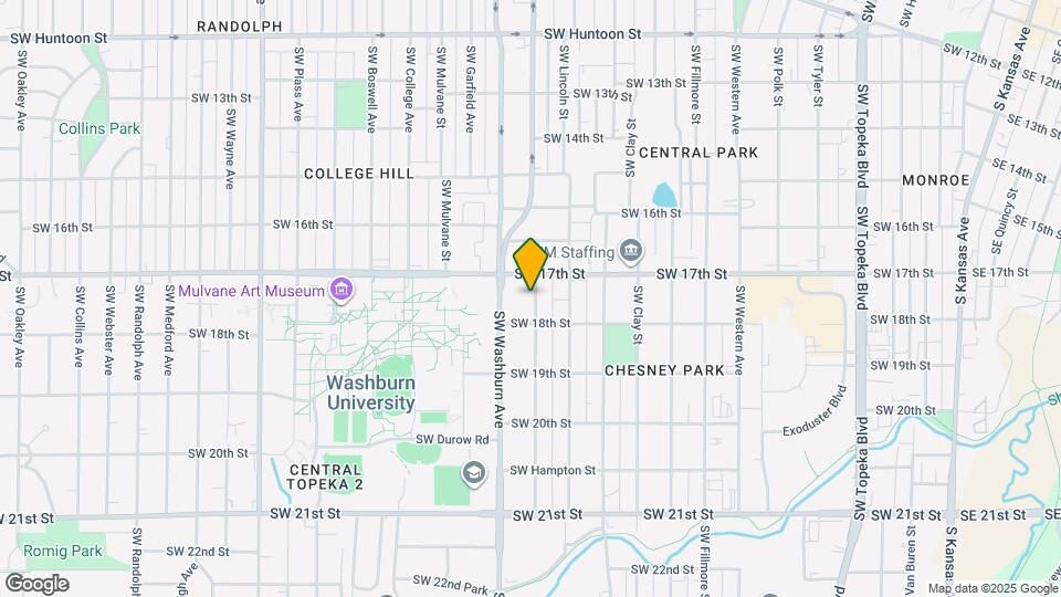 1717 SW Lane St Map and Location Details