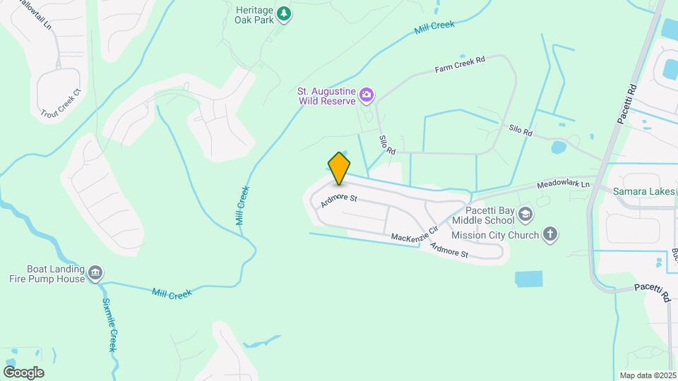 1335 Ardmore St Mapa y Detalles de la Ubicación