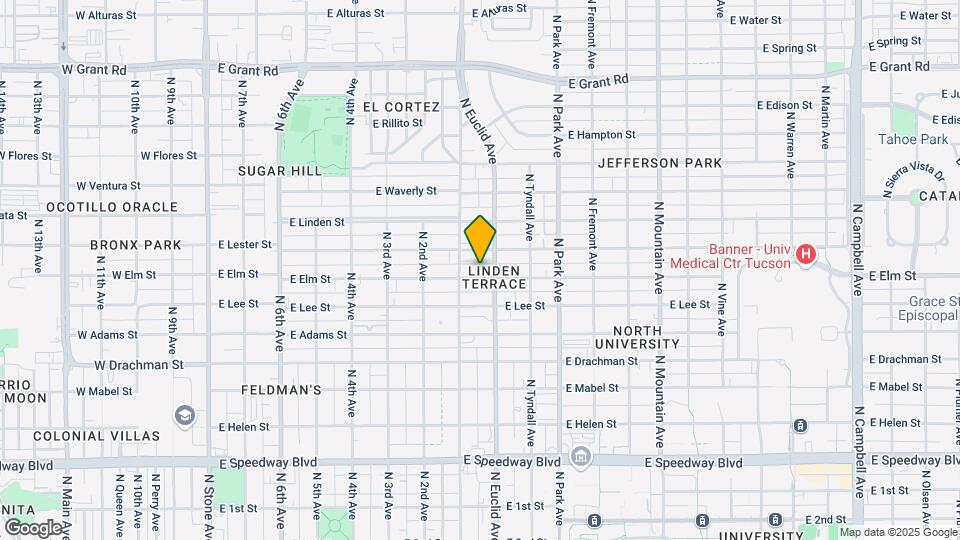 725 E Elm St Mapa y Detalles de la Ubicación