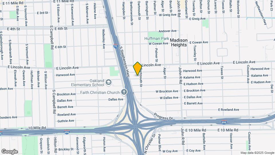 620 W Kalama Ave Map and Location Details