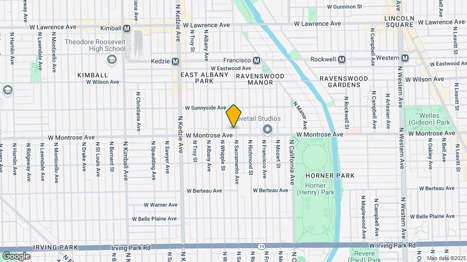 3000-3004 W Montrose Ave Map and Location Details