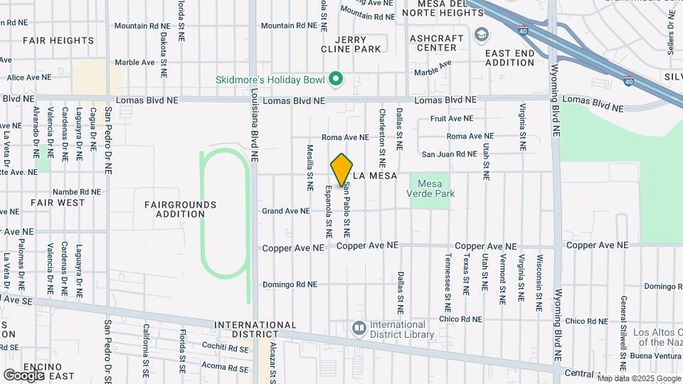 521 San Pablo St NE Map and Location Details