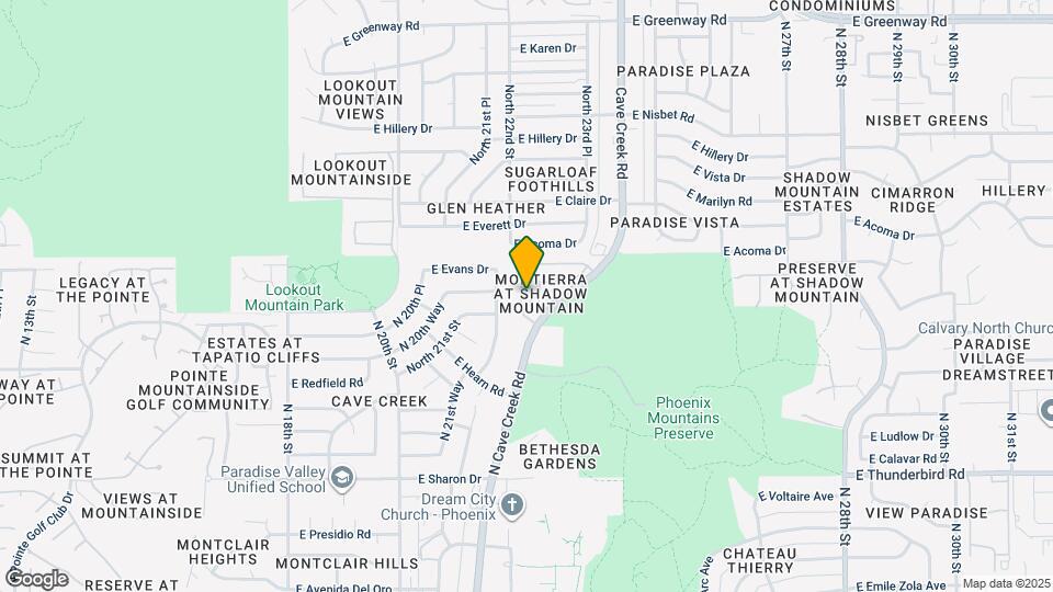 14249 N 23rd St Mapa y Detalles de la Ubicación