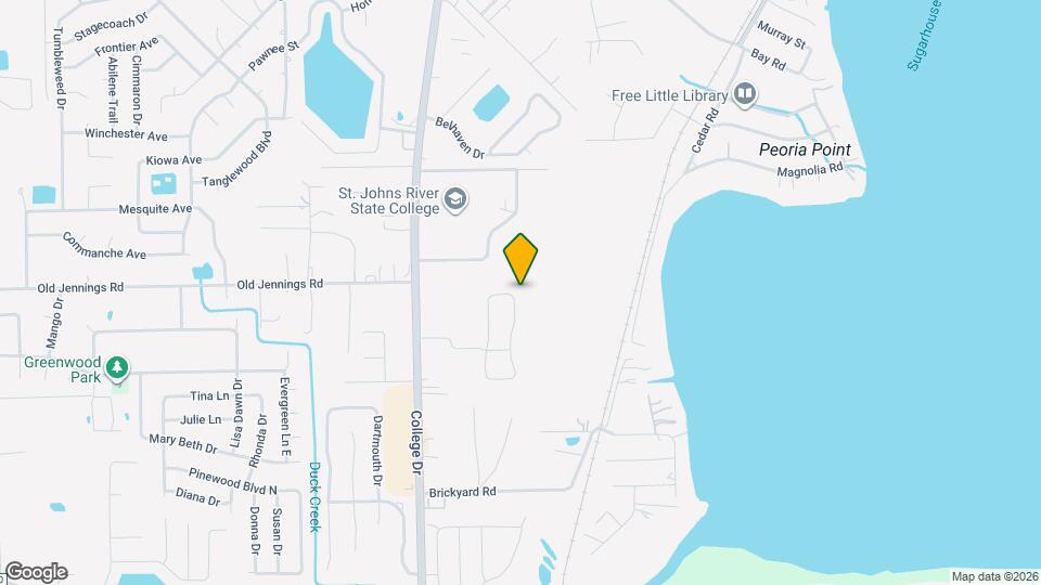 1686 Sandy Hollow Loop Map and Location Details