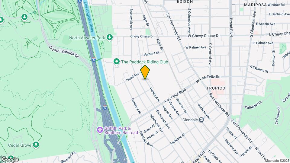 4138 Perlita Ave Map and Location Details