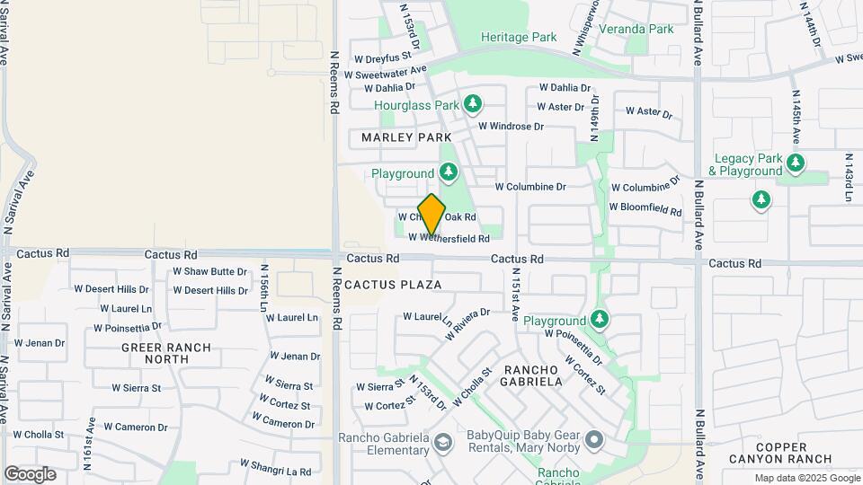 15315 W Wethersfield Rd Map and Location Details