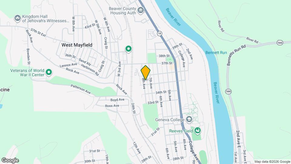 3506 8th Ave Map and Location Details