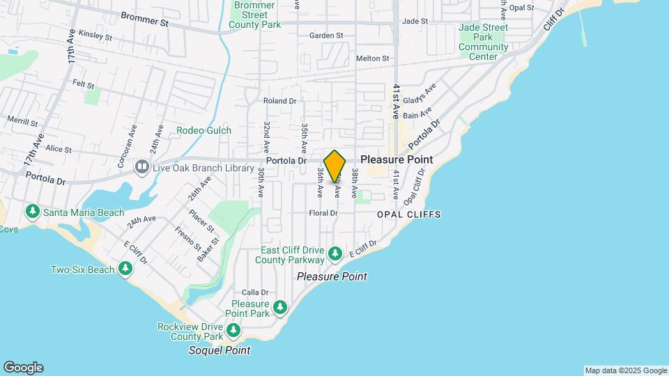 681 37th Ave, Unit Private Duplex #A Mapa y Detalles de la Ubicación