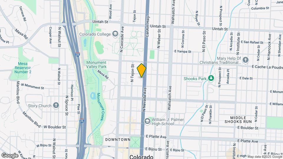 720 N Nevada Ave Mapa y Detalles de la Ubicación