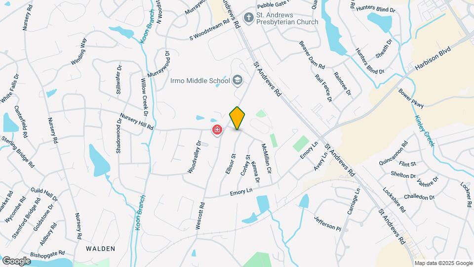 6101 McMillan Cir Map and Location Details