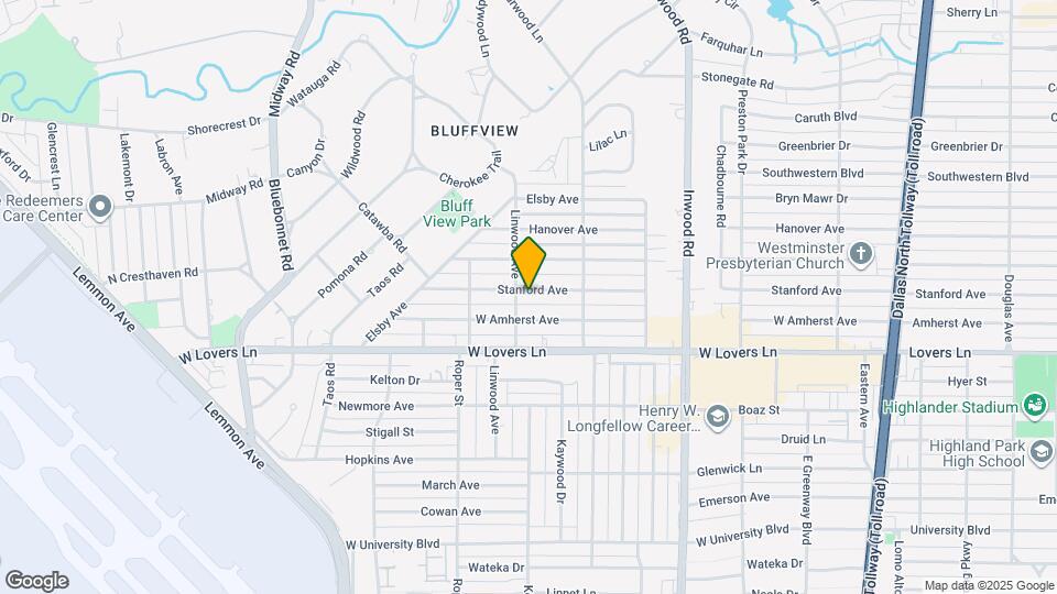 4810 Stanford Ave Map and Location Details