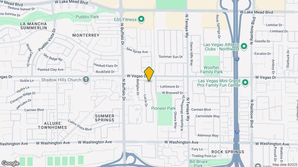 1501 Pacific Terrace Dr Mapa y Detalles de la Ubicación