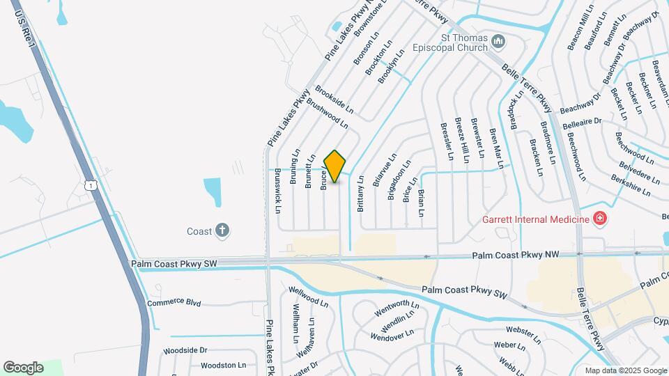 53 Brushwood Ln Map and Location Details