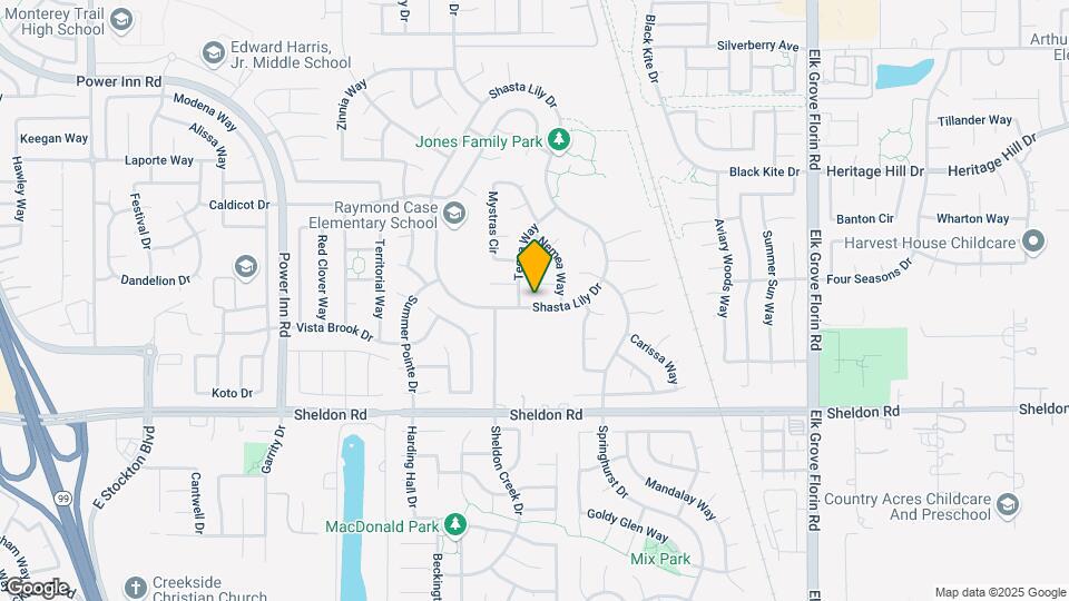 8671 Shasta Lily Dr Map and Location Details