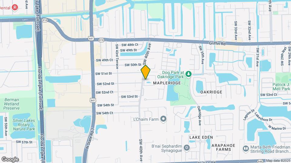 5170 SW 40th Ave Map and Location Details