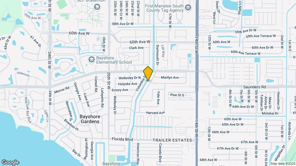 1310 Dartmouth Dr Map and Location Details