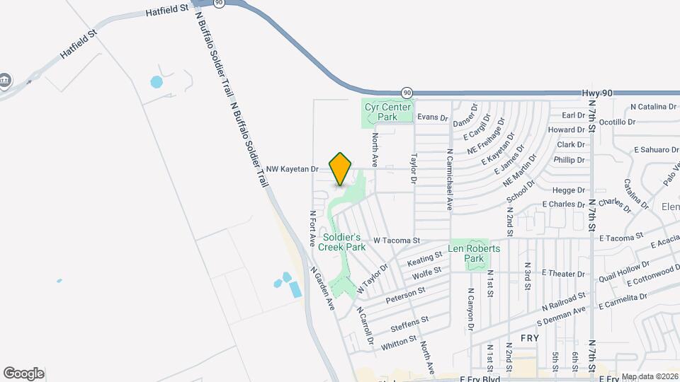 1001 Elledge Dr, Unit 5 Map and Location Details