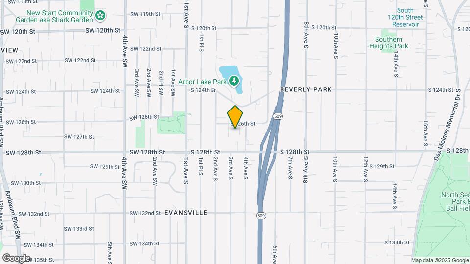 239 S 126th St Map and Location Details