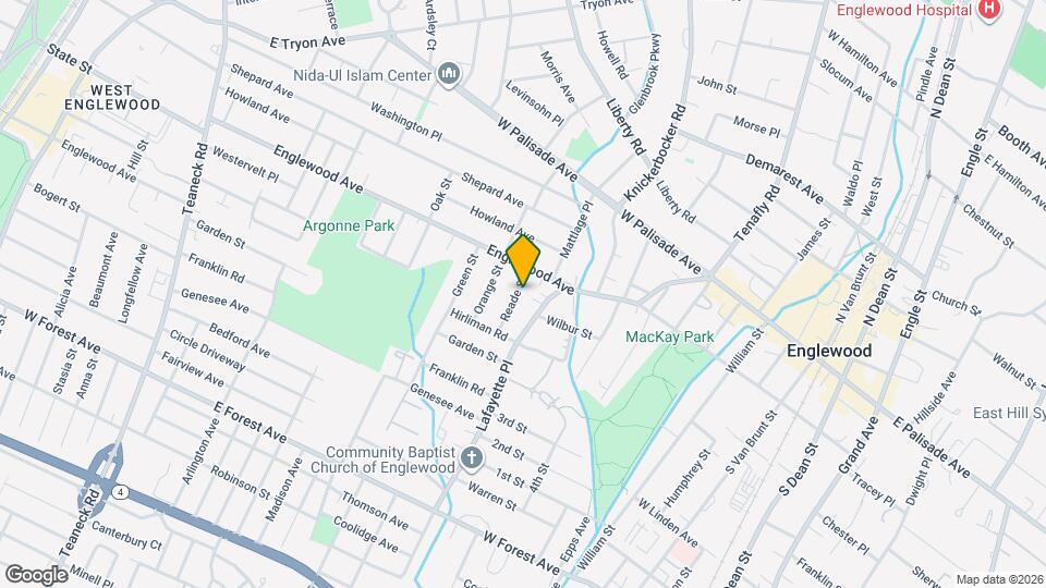 111 Reade St Map and Location Details