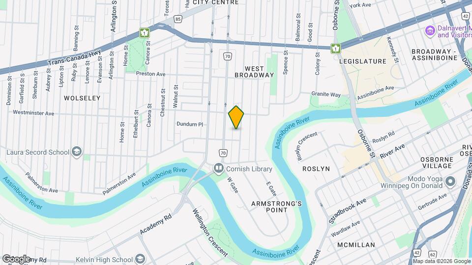 66 Furby St Map and Location Details