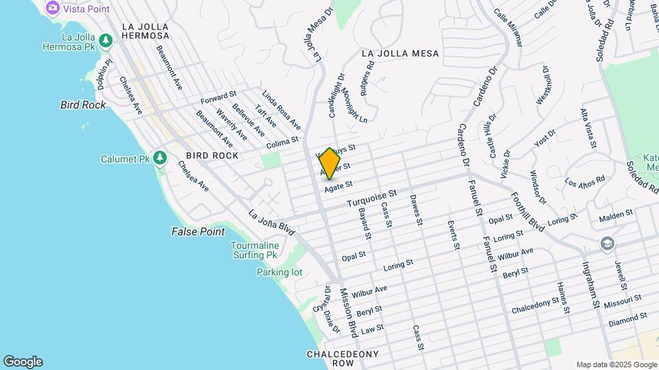 840-842 Agate St Map and Location Details