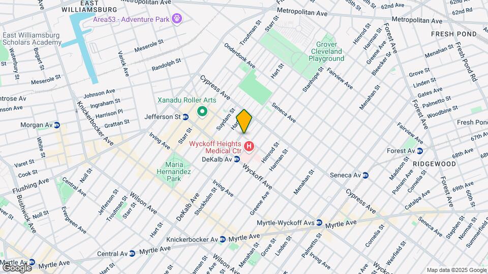 126B Saint Nicholas Ave Map and Location Details