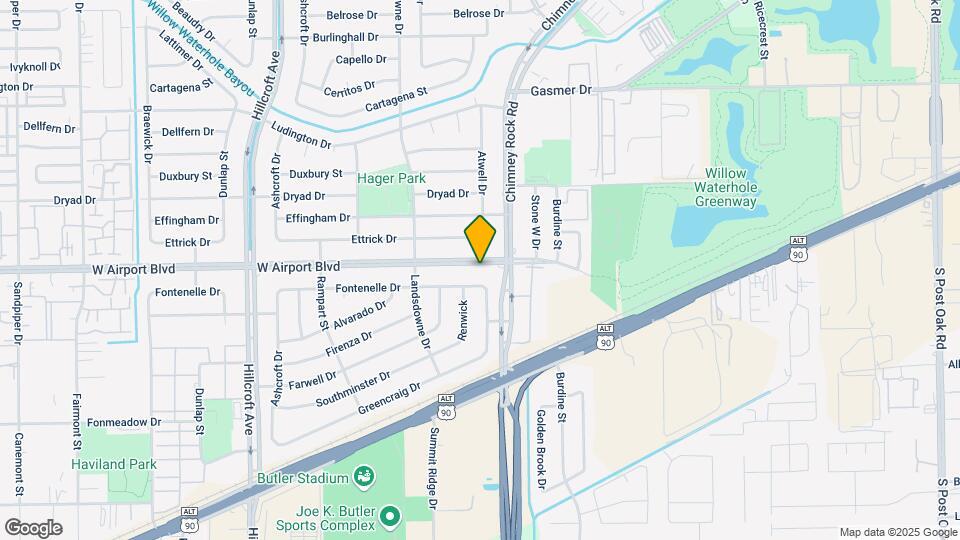 5515 W Airport Blvd Map and Location Details