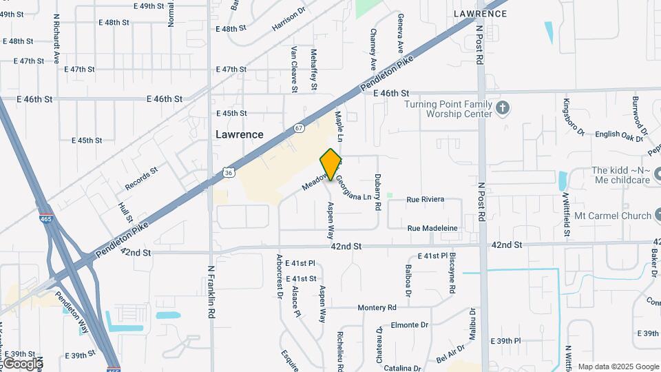 4333 Aspen Way Map and Location Details