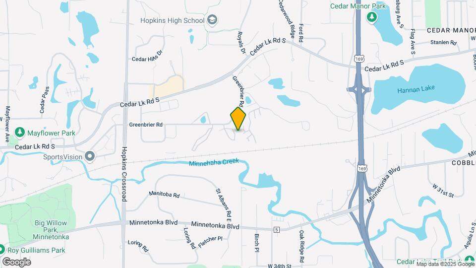 10441 Greenbrier Rd Map and Location Details