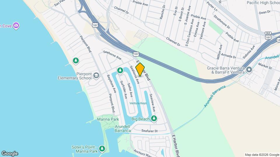 950 Seaside Ct Map and Location Details