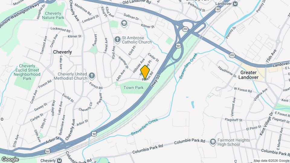 6431 Forest Rd Mapa y Detalles de la Ubicación