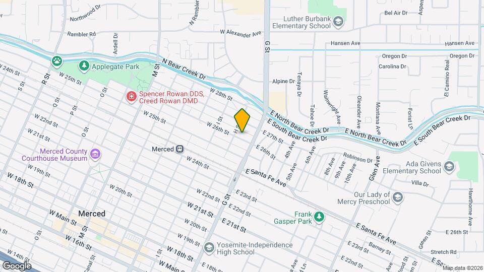 45 W 26th St Map and Location Details