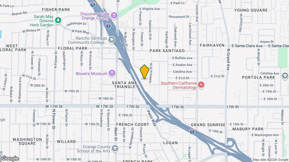 2015 French St Map and Location Details