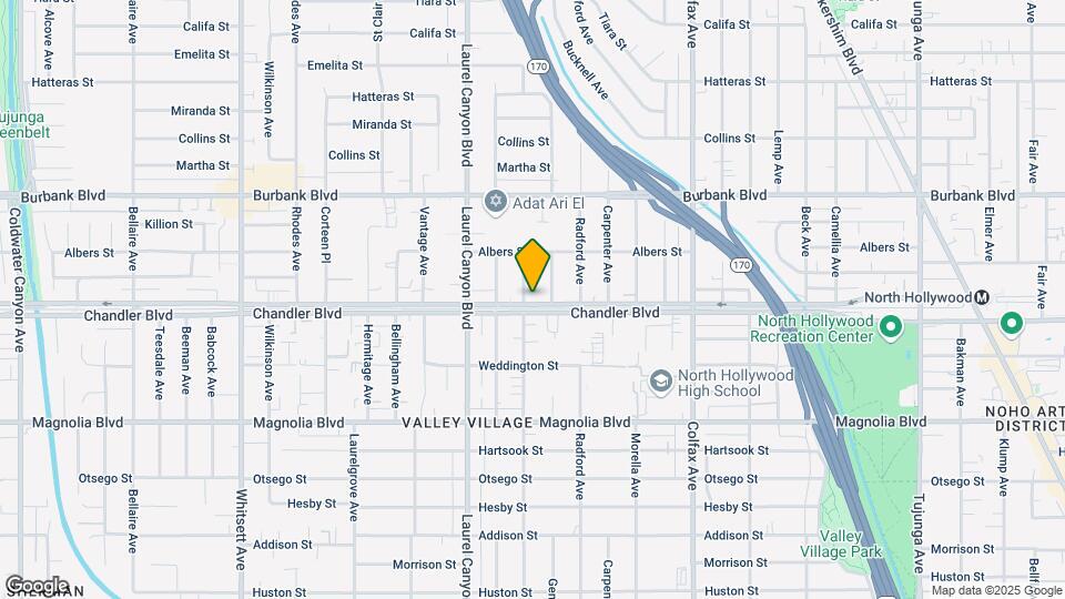 5404 Ben Ave Map and Location Details