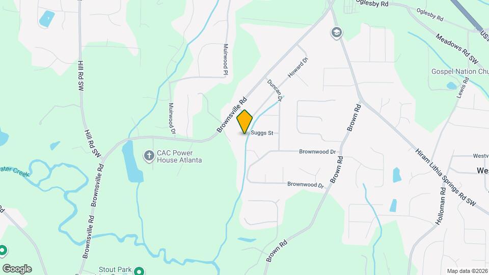 5195 Suggs St Map and Location Details