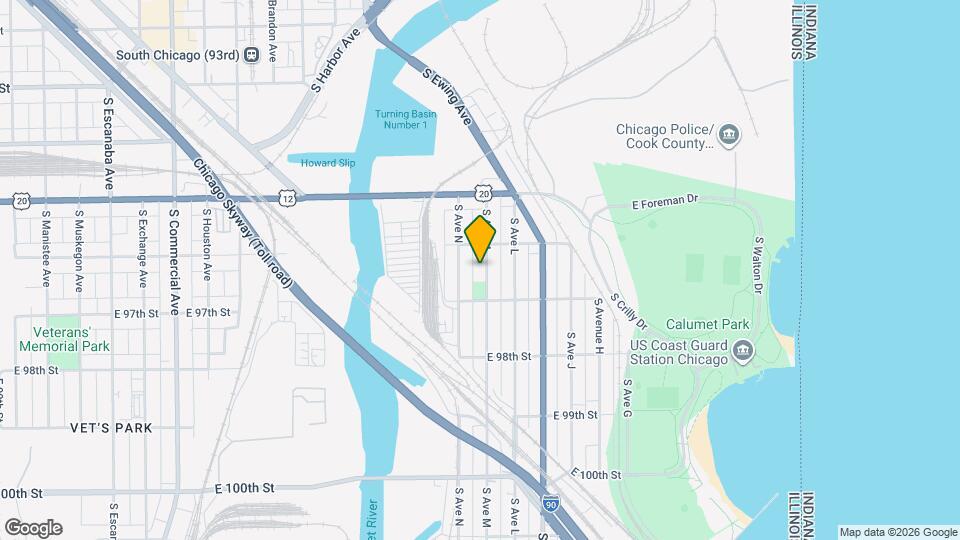 9624 S Ave M Mapa y Detalles de la Ubicación