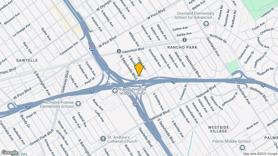 2642 S Sepulveda Blvd Map and Location Details