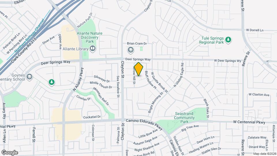 6631 April Bend Ct Map and Location Details