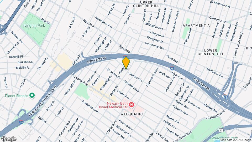 253 Clinton Pl Mapa y Detalles de la Ubicación