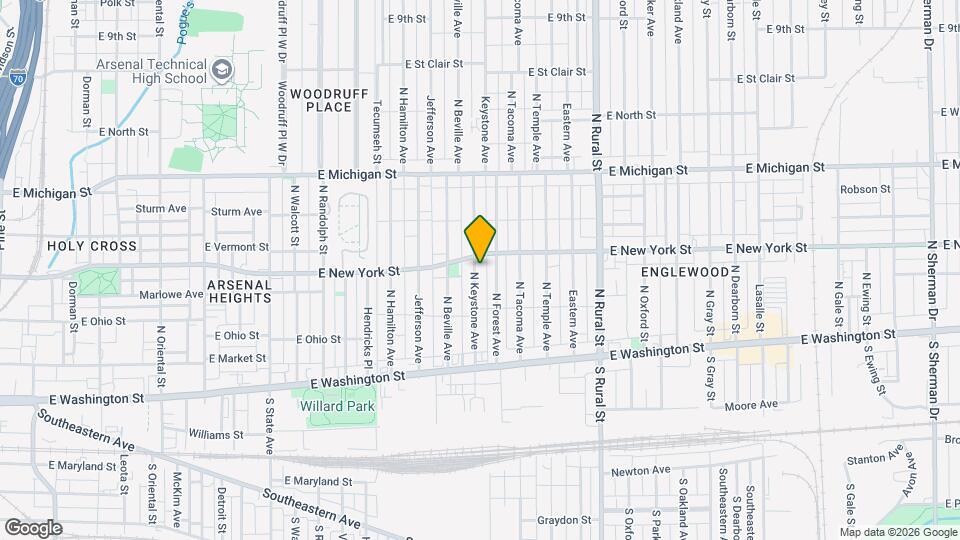 255 Keystone Ave Mapa y Detalles de la Ubicación