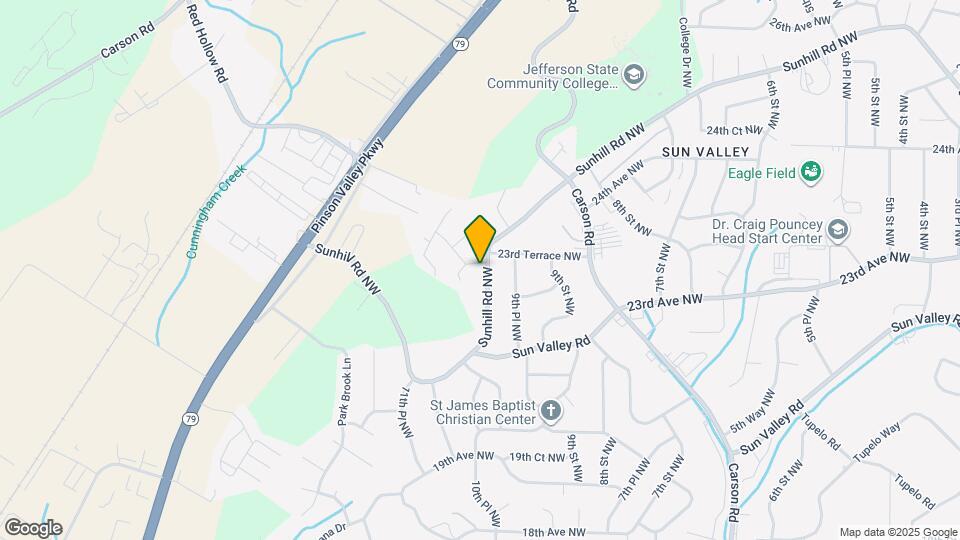 1001 Christopher Dr Map and Location Details