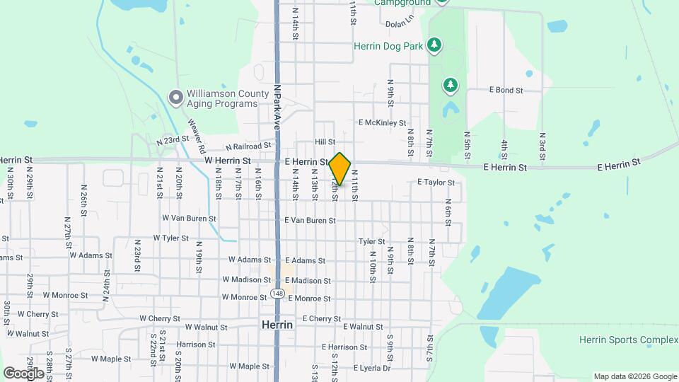 708 N 12th St Map and Location Details