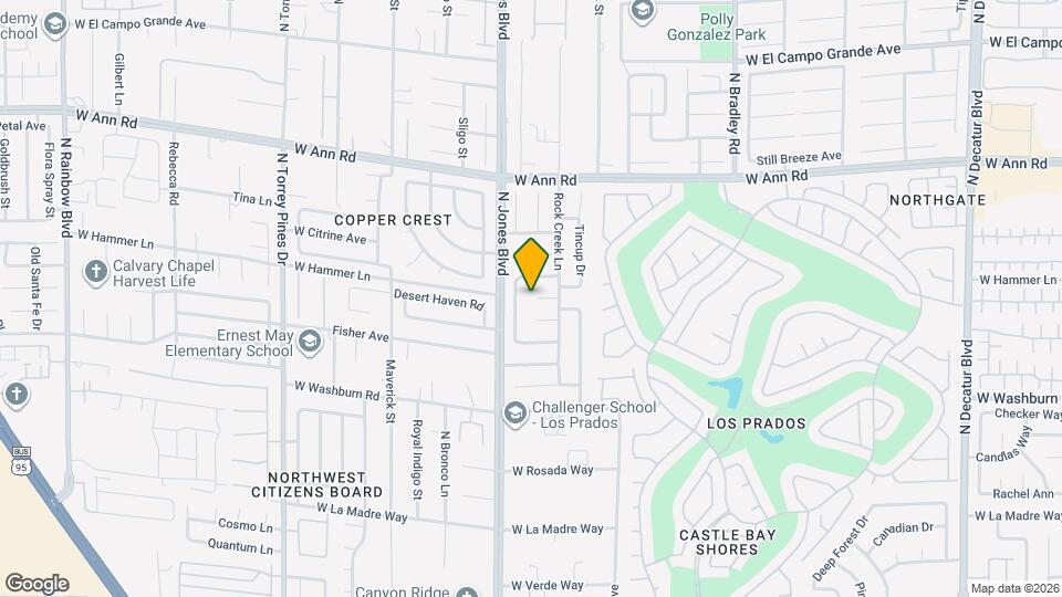 5908 Cherry Falls Ct Mapa y Detalles de la Ubicación