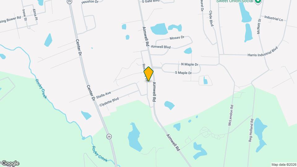 2104 Rossway Dr Map and Location Details