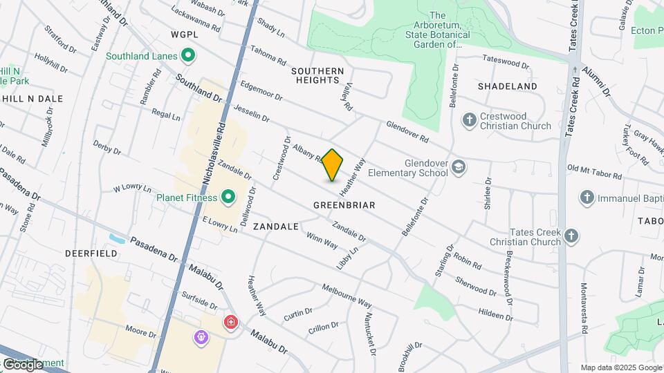 249 Greenbriar Rd Map and Location Details